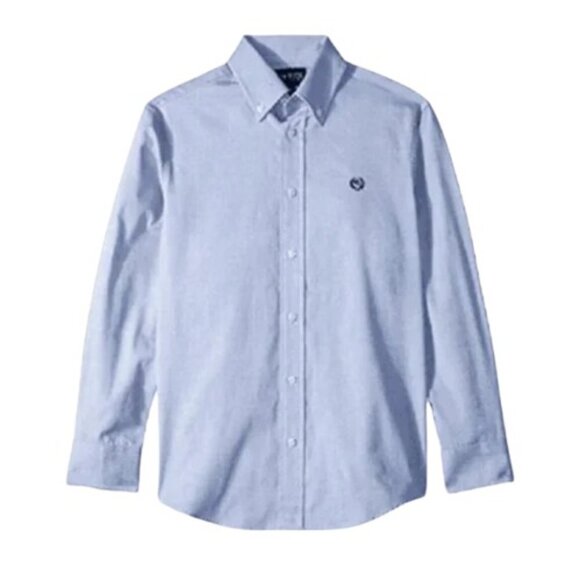 Lauren Ralph Lauren light blue youth button-down polo shirt size 16R NWT - Picture 2 of 9